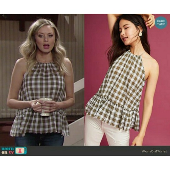 Anthropologie Tops - NWT, Anthropologie Cloth & Stone Gingham Top